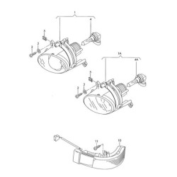 1T0949102B  INTERMITENTE LADO DERECHO VW TOURAN