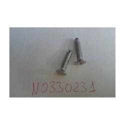 oval head countersunk bolt