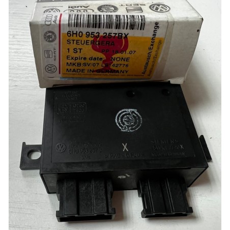 6H0953257BX  UNIDAD DE CONTROL SEAT, VW ORIGINAL