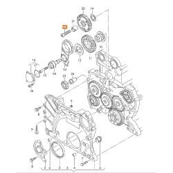 TORNILLO ORIGINAL PARA VW N10521701