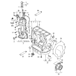 N90712403 tornillo original vag